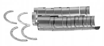 Вкладыши Д-160,180 коренные d=94,96 H2 ТЗПС ТЗПС а23.01-103-160h2