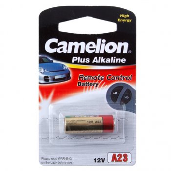 Батарейка A23 3LR50 12V (пульт сигнализации) блистер 1шт. Alkaline CAMELION CAMELION a23-bp1