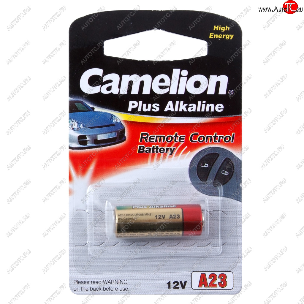 96 р. Батарейка A23 3LR50 12V (пульт сигнализации) блистер 1шт. Alkaline CAMELION CAMELION a23-bp1  с доставкой в г. Керчь