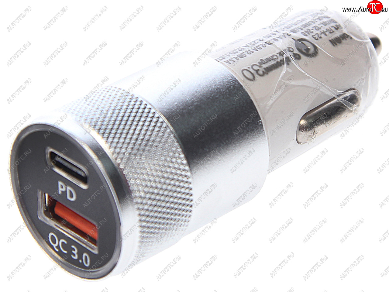 579 р. Устройство зарядное в прикуриватель 1USB + 1 Type C 12V FAISON FAISON a-23 white FAISON a-23 white  с доставкой в г. Керчь