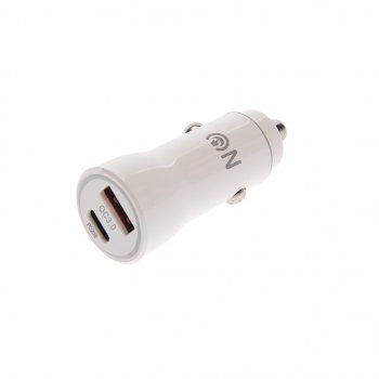Устройство зарядное в прикуриватель 1USB + 1 Type C 12V FAISON FAISON a-24 white