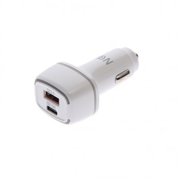 Устройство зарядное в прикуриватель 1USB + 1 Type C 12V FAISON FAISON a-25 white