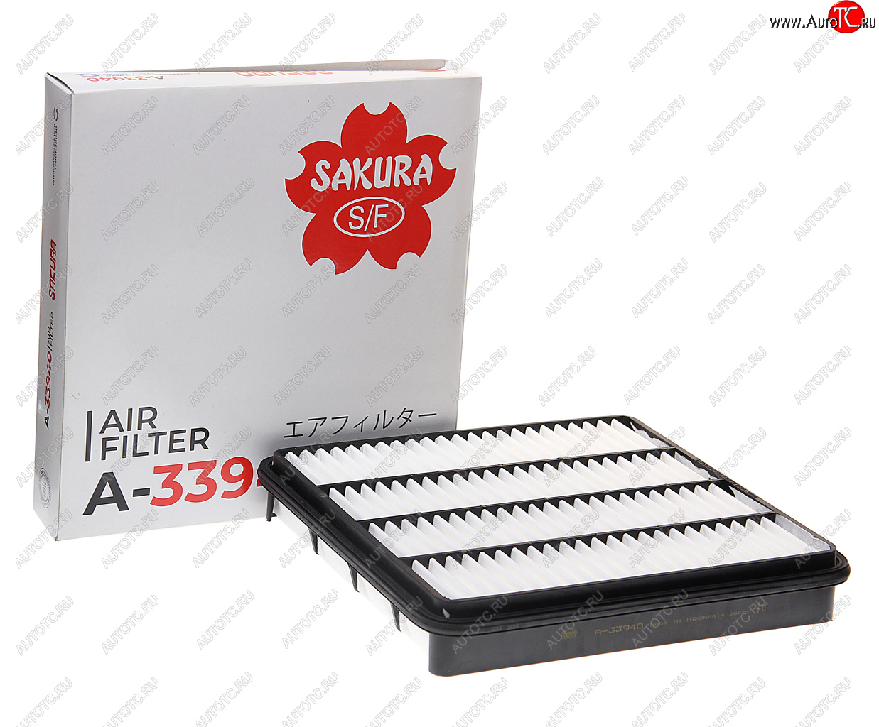 1 369 р. Фильтр воздушный TOYOTA Land Cruiser 200 (07-) SAKURA SAKURA a33940  с доставкой в г. Керчь