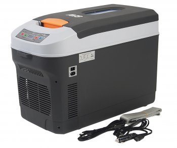 Автохолодильник 22л 54.5х27.6х37.0см термоэлектр. 12V24V220V 65W пластик 5.3кг AVS AVS a40103s