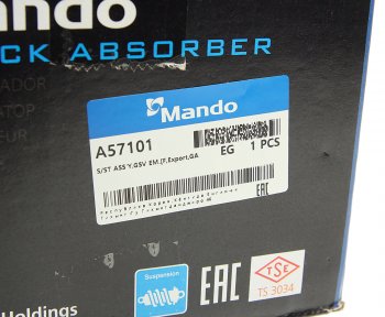 7 299 р. Амортизатор CHEVROLET Cobalt (13-) передний правый газовый MANDO MANDO a57101 MANDO a57101  с доставкой в г. Керчь. Увеличить фотографию 6