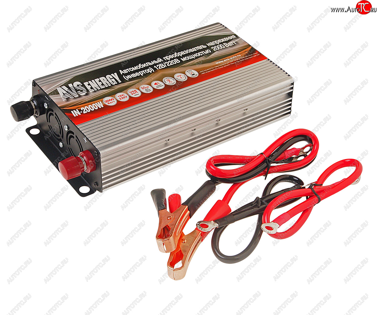 10 999 р. Преобразователь напряжения (инвертор) 12-220V 2000Вт AVS AVS a78003s  с доставкой в г. Керчь