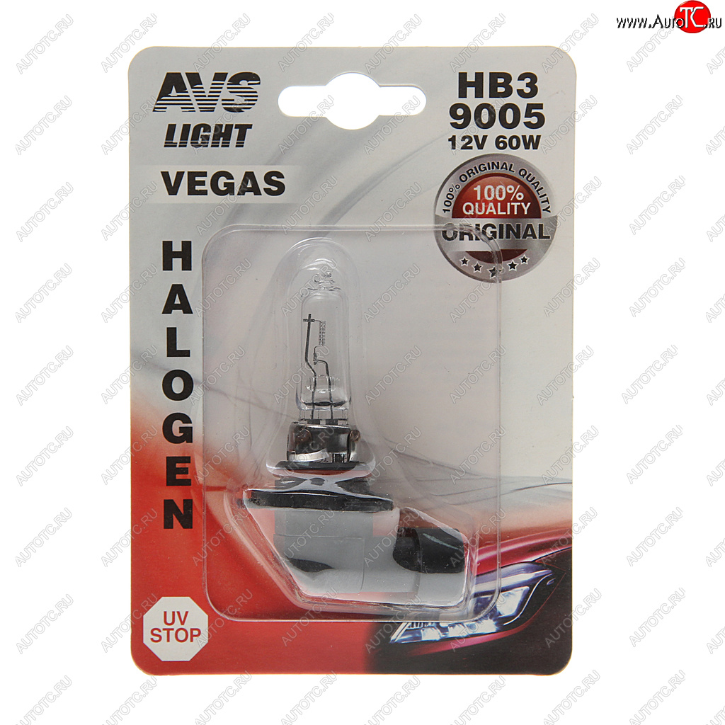 253 р. Лампа 12V HB3 P20d 60W блистер (1шт.) Vegas AVS AVS a78485s  с доставкой в г. Керчь