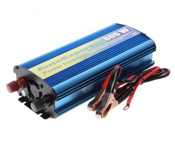 3 789 р. Преобразователь напряжения (инвертор) 12-220V 800Вт AUTOEXPERT AUTOEXPERT a800  с доставкой в г. Керчь. Увеличить фотографию 1