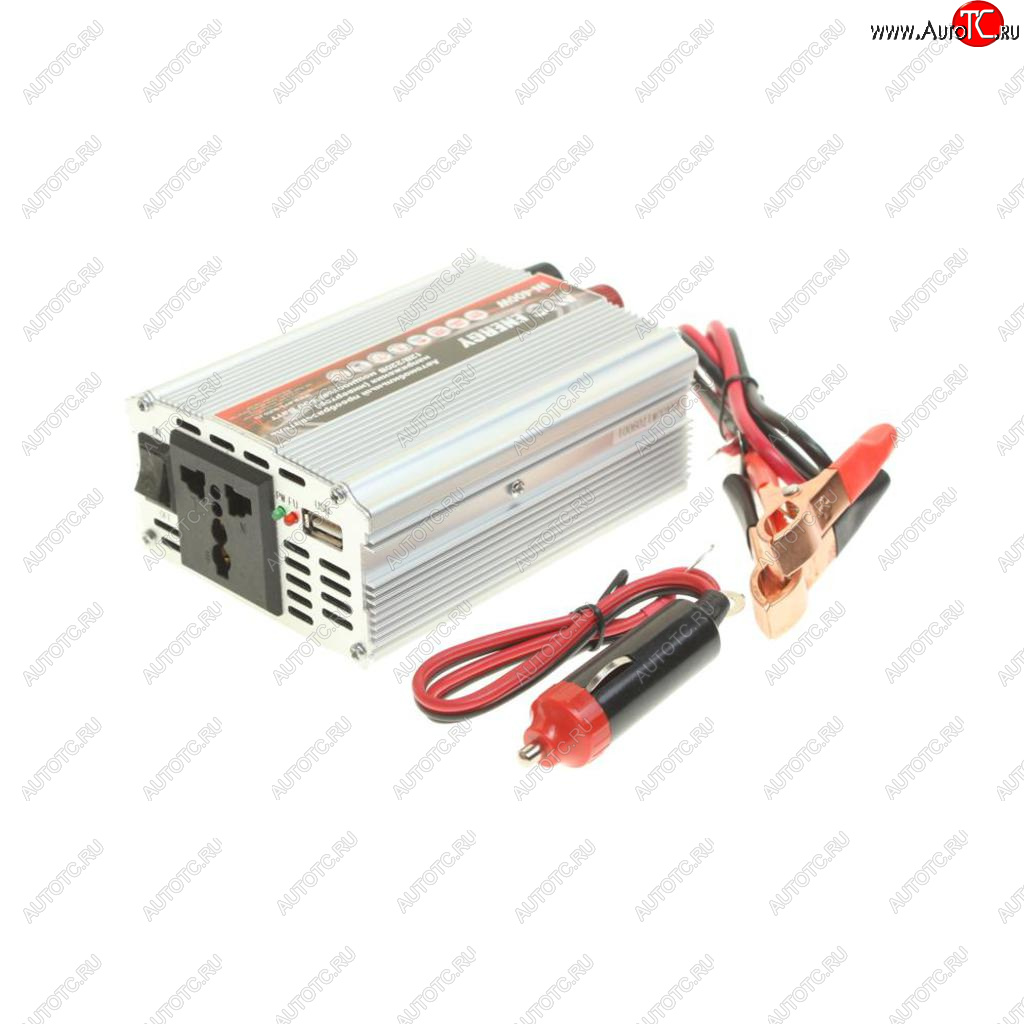 3 199 р. Преобразователь напряжения (инвертор) 12-220V 400Вт AVS AVS a80684s  с доставкой в г. Керчь
