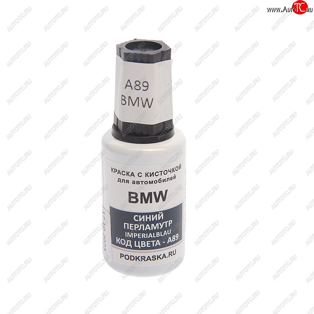 389 р. Краска с кистью 20мл BMW A89 PODKRASKA PODKRASKA a89  с доставкой в г. Керчь