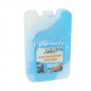 160 р. Аккумулятор холода 160г водно-солевой (жесткий) AIRLINE AIRLINE aac-01  с доставкой в г. Керчь. Увеличить фотографию 1