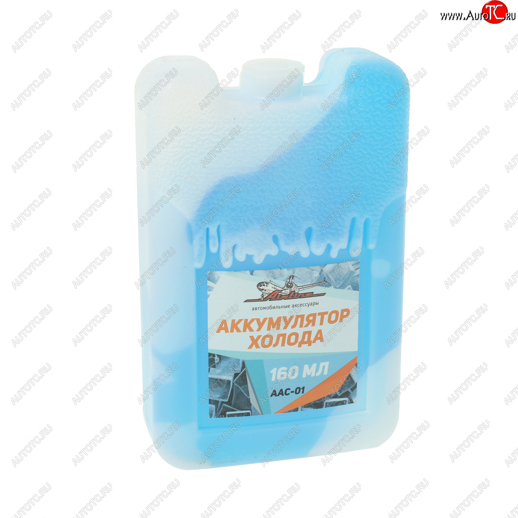 160 р. Аккумулятор холода 160г водно-солевой (жесткий) AIRLINE AIRLINE aac-01  с доставкой в г. Керчь