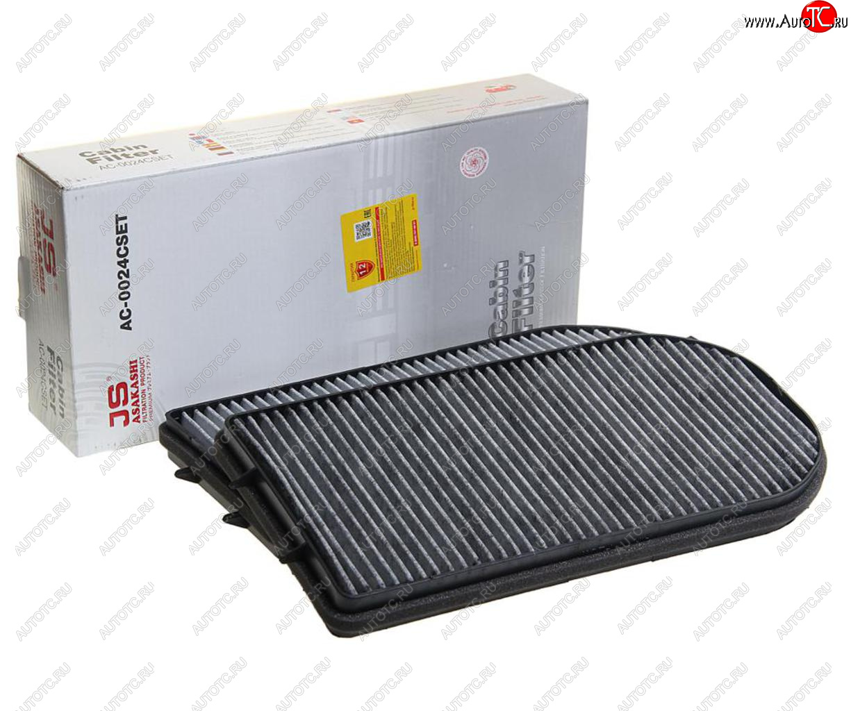 3 269 р. Фильтр воздушный салона BMW 7 (E38) JS ASAKASHI JS ASAKASHI ac0024cset  с доставкой в г. Керчь