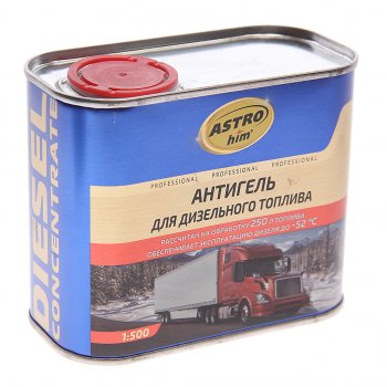 699 р. Антигель дизельного топлива 0.5л на 250л ASTROHIM ASTROHIM ac-122  с доставкой в г. Керчь. Увеличить фотографию 1