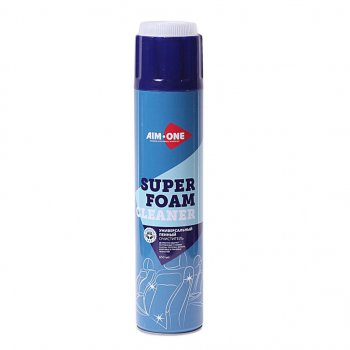 339 р. Очиститель салона универсальный пенный 650мл аэрозоль Super Foam Cleaner AIM-ONE AIM-ONE ac-2100  с доставкой в г. Керчь. Увеличить фотографию 1