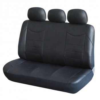 Универсальные чехлы сидений (майка, 11 предм., экокожа) Consul AIRLINE  (черный)