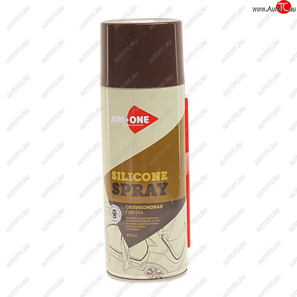 389 р. Смазка силиконовая 450мл аэрозоль Silicone Spray AIM-ONE AIM-ONE ad-200  с доставкой в г. Керчь