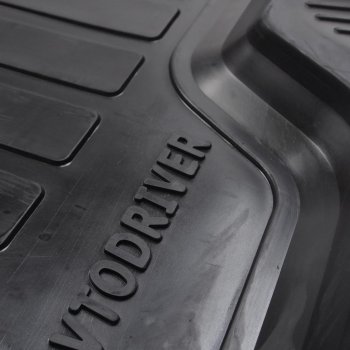 2 299 р. Коврик салона VW Jetta (10-) резина черный (5 предм.) AVTODRIVER AVTODRIVER adrpro227  с доставкой в г. Керчь. Увеличить фотографию 2