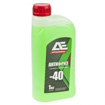 201 р. Антифриз зеленый -40C 1кг G11 GREEN AUTOEXPRESS ТИТАН-СМ ae-01028  с доставкой в г. Керчь. Увеличить фотографию 1