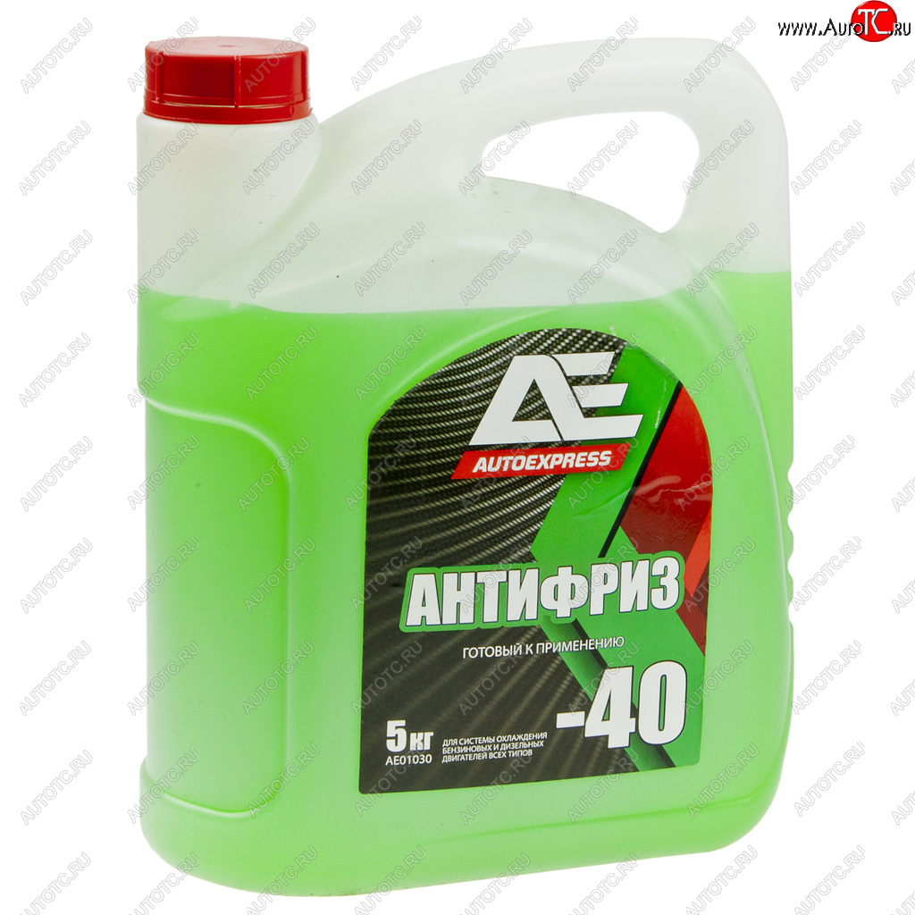 899 р. Антифриз зеленый -40C 5кг G11 GREEN AUTOEXPRESS ТИТАН-СМ ae-01030  с доставкой в г. Керчь