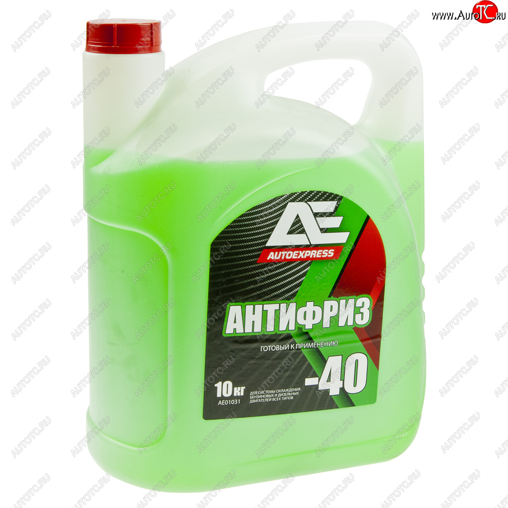 1 699 р. Антифриз зеленый -40C 10кг G11 GREEN AUTOEXPRESS ТИТАН-СМ ae-01031  с доставкой в г. Керчь