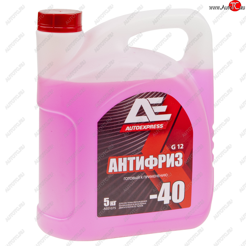 919 р. Антифриз красный -40C 5кг G12 RED AUTOEXPRESS ТИТАН-СМ ae-01075  с доставкой в г. Керчь