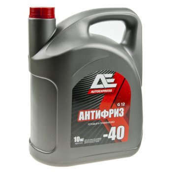 1 699 р. Антифриз красный -40C 10кг G12 RED AUTOEXPRESS ТИТАН-СМ ae-01076  с доставкой в г. Керчь. Увеличить фотографию 1