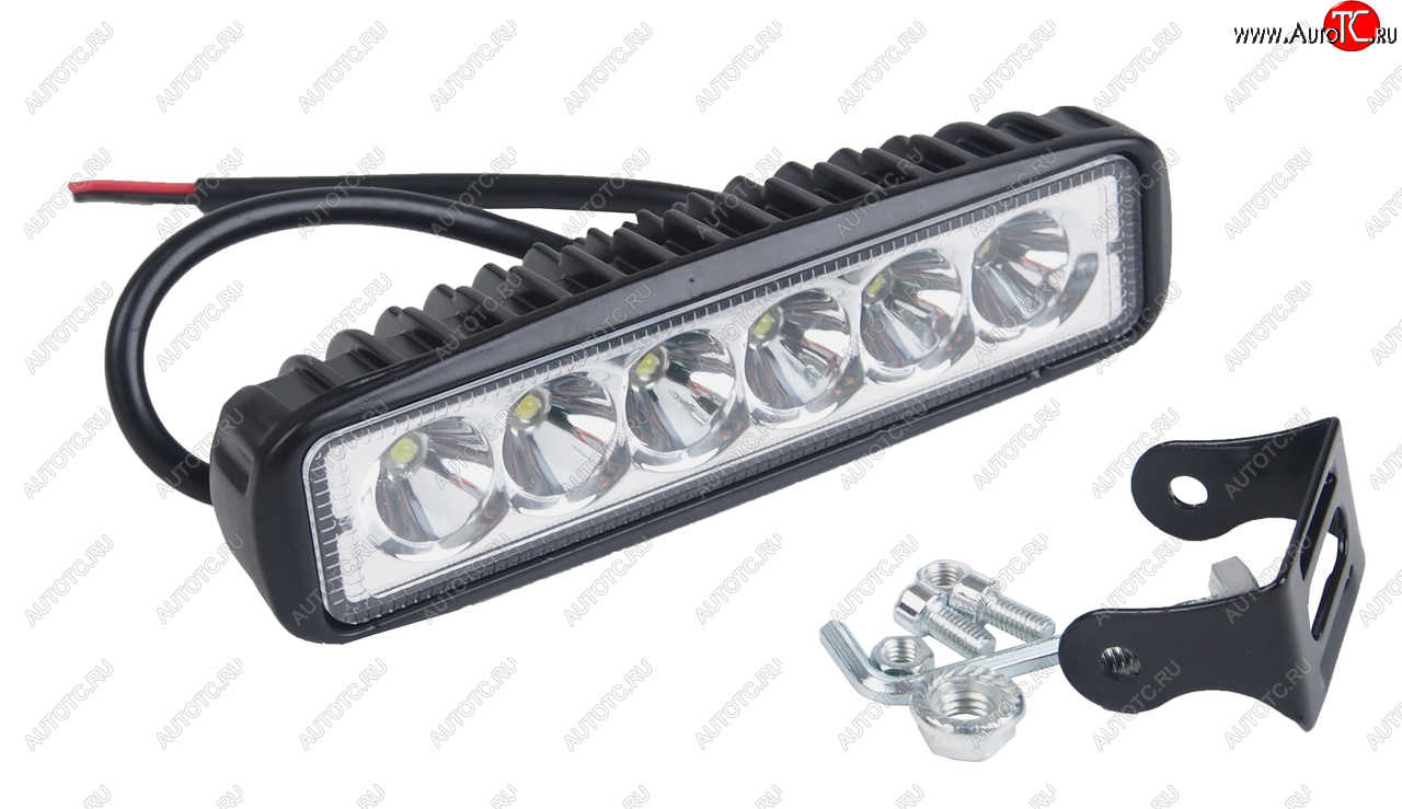 659 р. Фара рабочего света 155х70х40мм E-18W 6LED (направленный свет) AVTOELECTRICA AVTOELECTRICA ae18rt-6led-drl-hc ае  с доставкой в г. Керчь