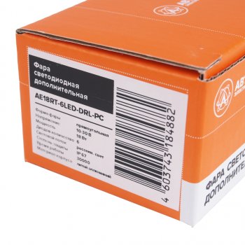 659 р. Фара рабочего света 155х70х40мм E-18W 6LED (рассеянный свет) AVTOELECTRICA AVTOELECTRICA ae18rt-6led-drl-pc ае  с доставкой в г. Керчь. Увеличить фотографию 4