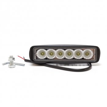 659 р. Фара рабочего света 155х70х40мм E-18W 6LED (рассеянный свет) AVTOELECTRICA AVTOELECTRICA ae18rt-6led-drl-pc ае  с доставкой в г. Керчь. Увеличить фотографию 10