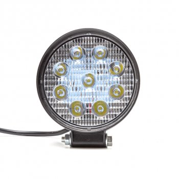 499 р. Фара рабочего света круглая 115х142x28мм 27W 9LED (направленный свет) AVTOELECTRICA AVTOELECTRICA ae27r-9led-28hc ае  с доставкой в г. Керчь. Увеличить фотографию 6
