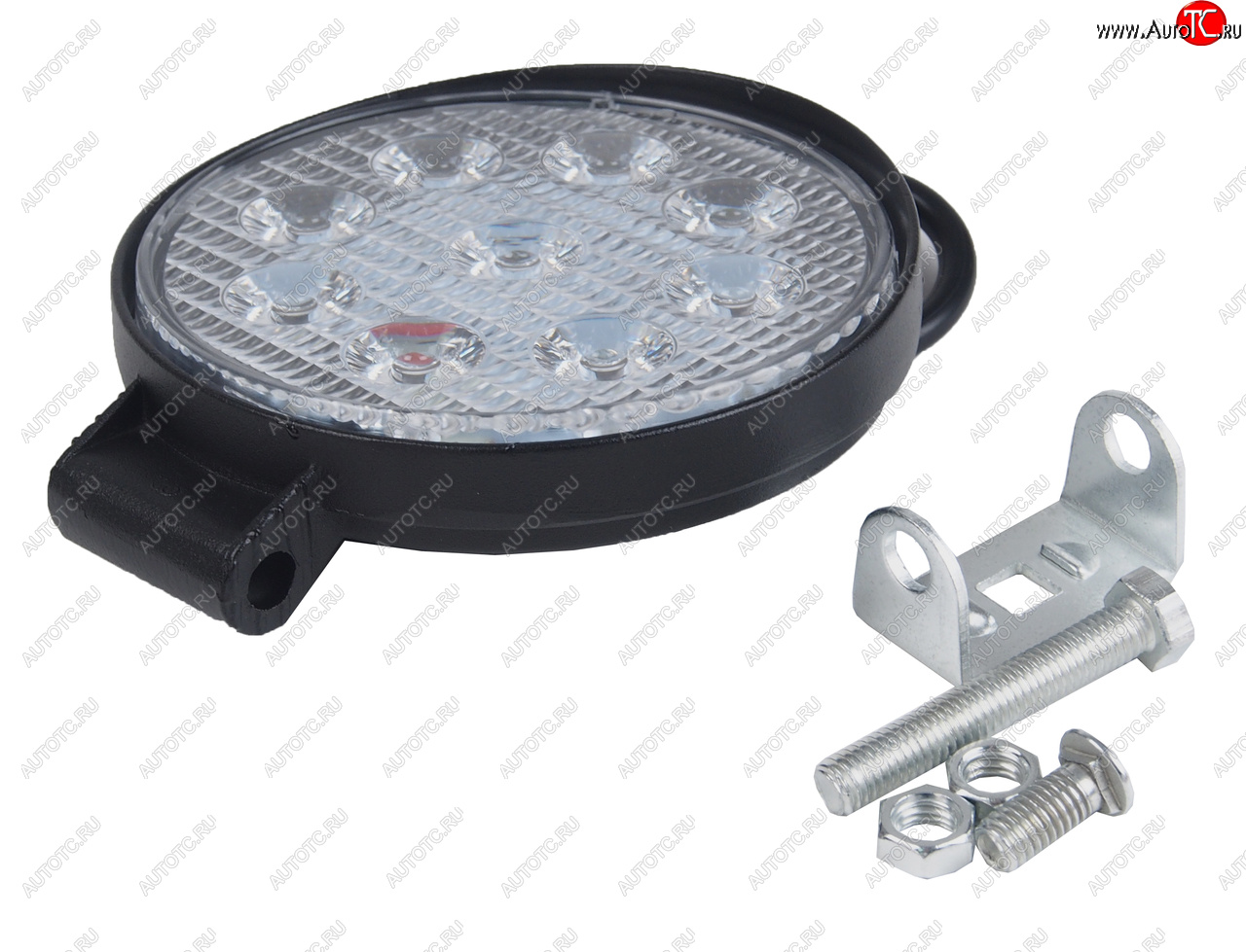 519 р. Фара рабочего света круглая 115х142x28мм 27W 9LED (рассеянный свет) AVTOELECTRICA AVTOELECTRICA ae27r-9led-28pc ае  с доставкой в г. Керчь