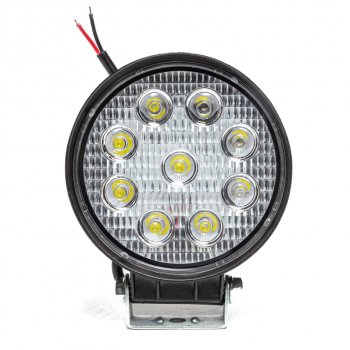 569 р. Фара рабочего света круглая 115х142x42мм 27W 9LED (направленный свет) AVTOELECTRICA AVTOELECTRICA ae27r-9led-42hc ае  с доставкой в г. Керчь. Увеличить фотографию 6