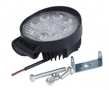 889 р. Фара рабочего света круглая 115х142x55мм 27W 9LED (направленный свет) AVTOELECTRICA AVTOELECTRICA ae27r-9led-55hc ае  с доставкой в г. Керчь. Увеличить фотографию 1