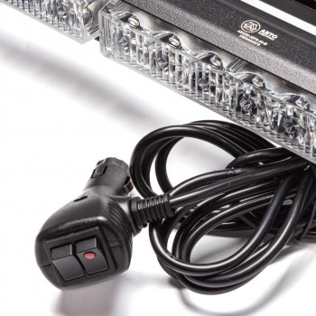 5 249 р. Балка светодиодная 1224V 42Вт магнит стробоскоп 4 стор.(3+3+2 блока Epistar) AVTOELECTRICA AVTOELECTRICA ae42w-3eps-4s-m  с доставкой в г. Керчь. Увеличить фотографию 4