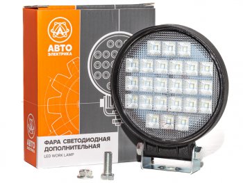 879 р. Фара рабочего света круглая 115х142х42 72Вт 24 светодиода рассеянный свет AVTOELECTRICA AVTOELECTRICA ae72r-24led-42pc  с доставкой в г. Керчь. Увеличить фотографию 1