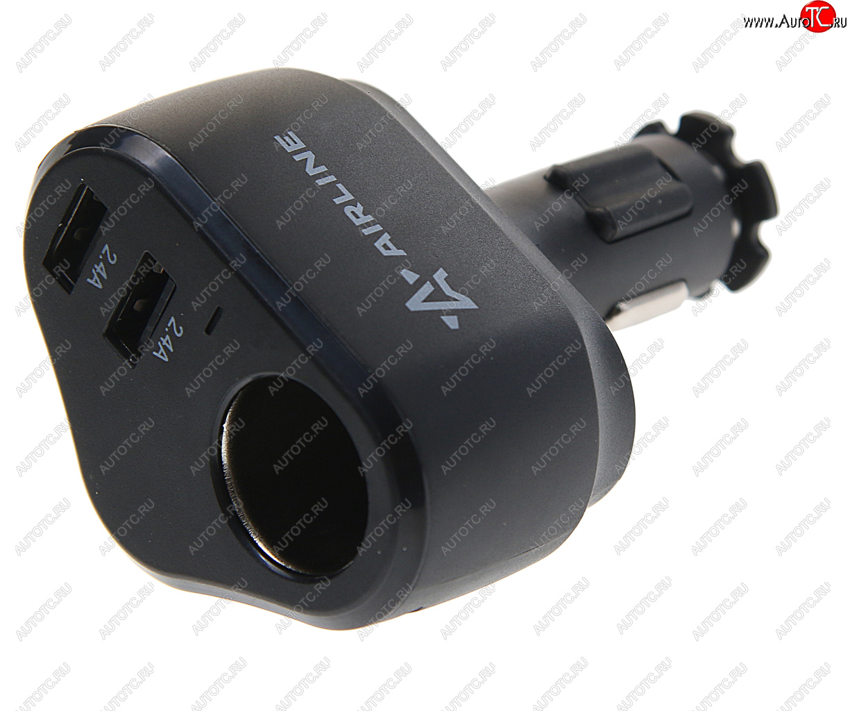 929 р. Разветвитель прикуривателя 1-но гнездовой 12V 2USB AIRLINE AIRLINE aebd070 AIRLINE aebd070  с доставкой в г. Керчь