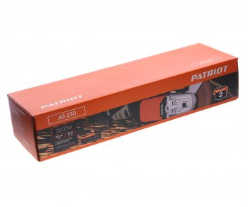 12 249 р. Машина углошлифовальная 2200Вт 230мм 6600обмин. PATRIOT PATRIOT ag 230  с доставкой в г. Керчь. Увеличить фотографию 5
