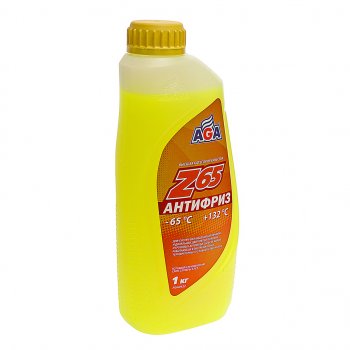 399 р. Антифриз желтый -65C 0.946л Antifreeze Z65 AGA AGA aga042z  с доставкой в г. Керчь. Увеличить фотографию 1