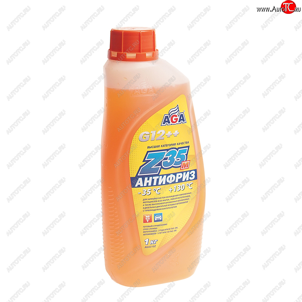 479 р. Антифриз оранжевый -40C 0.946л Antifreeze Z35m AGA AGA aga310z  с доставкой в г. Керчь