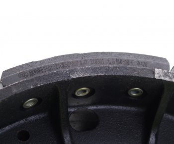 14 949 р. Колодки тормозные JAC N350 передние барабанные (1шт.) OE JAC ak35013205gjh  с доставкой в г. Керчь. Увеличить фотографию 3