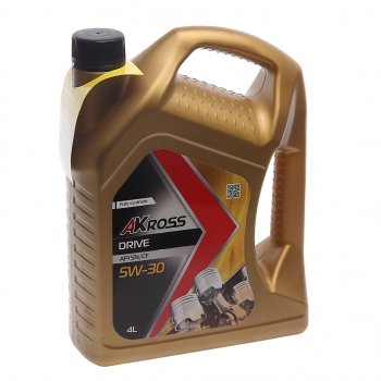 1 599 р. Масло моторное DRIVE SN/CF 5W-30 синт.4л AKROSS AKROSS aks0006mof AKROSS aks0006mof  с доставкой в г. Керчь. Увеличить фотографию 1