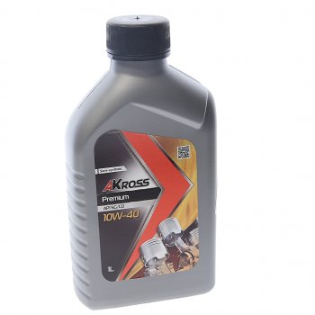 339 р. Масло моторное PREMIUM SG/CD 10W-40 п/синт.1л AKROSS AKROSS aks0006mos AKROSS aks0006mos  с доставкой в г. Керчь. Увеличить фотографию 1