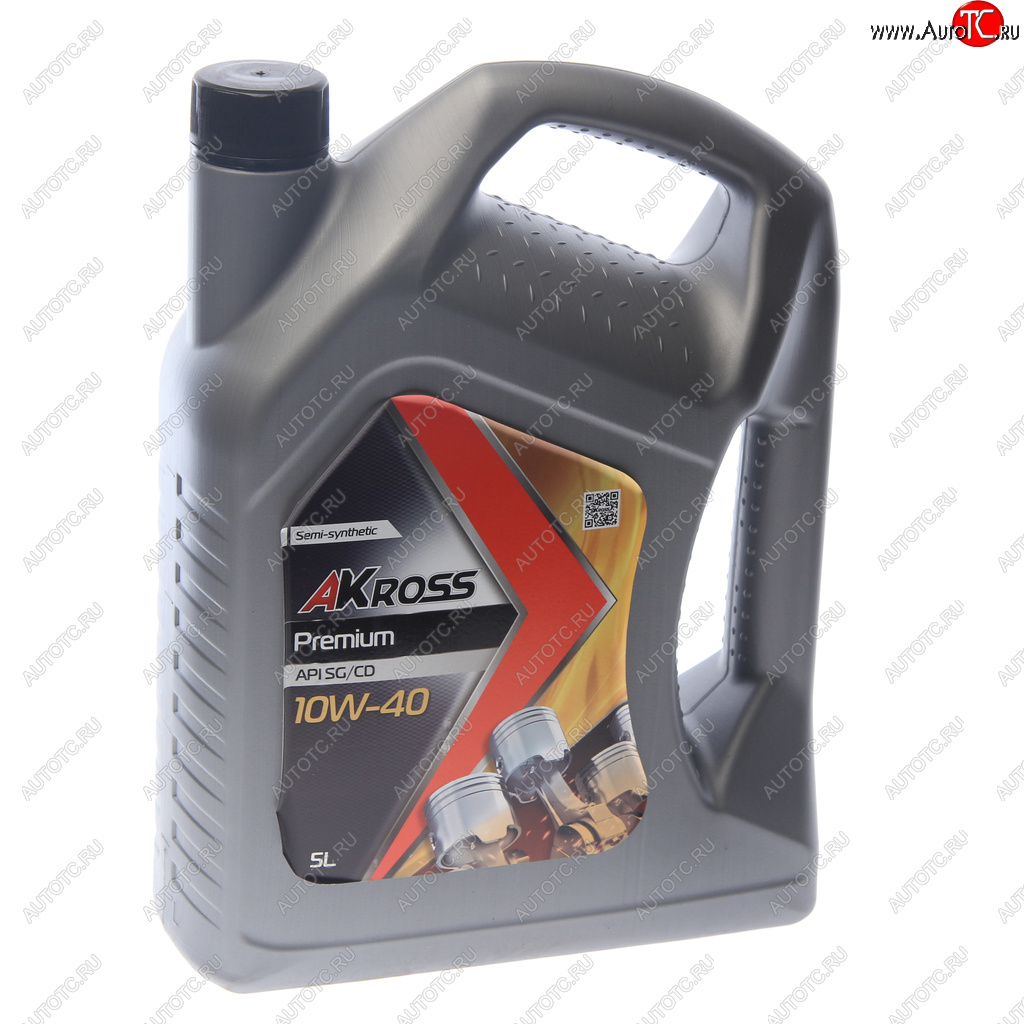 1 389 р. Масло моторное PREMIUM SG/CD 10W-40 п/синт.5л AKROSS AKROSS aks0008mos AKROSS aks0008mos  с доставкой в г. Керчь