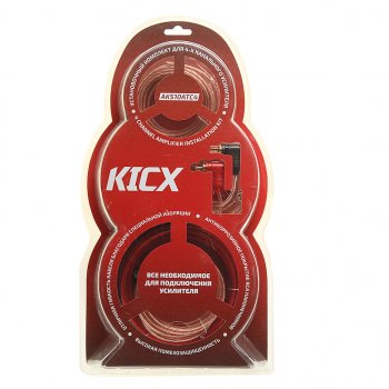 1 689 р. Набор для установки усилителя KICX KICX aks10atc4  с доставкой в г. Керчь. Увеличить фотографию 1