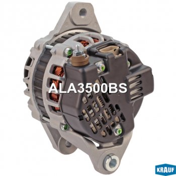 22 799 р. Генератор HYUNDAI HD65,78 дв.D4DD ЕВРО-3 28В 50А KRAUF KRAUF ala3500bs  с доставкой в г. Керчь. Увеличить фотографию 7