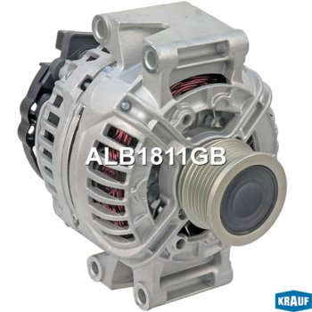 15 999 р. Генератор VW Golf 6,Passat B6 SKODA Octavia,Superb (02-) (1.82.0 TSI,TFSI) 14В 105А KRAUF KRAUF alb1811gb  с доставкой в г. Керчь. Увеличить фотографию 1