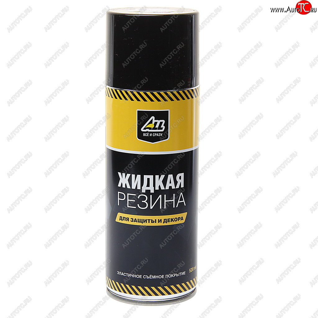 519 р. Резина жидкая декоративная черная матовая 520мл ALL ALL all-0104  с доставкой в г. Керчь