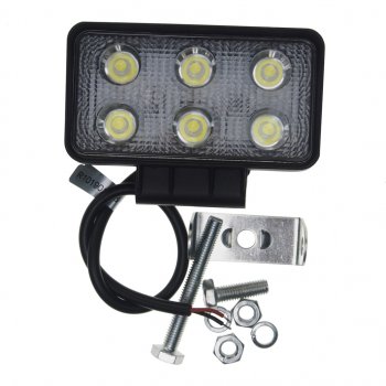 1 099 р. Фара рабочего света 110x60x45мм 18Вт (6 светодиодов) IP67 Allroad LUMEN LUMEN alr18w2lf  с доставкой в г. Керчь. Увеличить фотографию 2