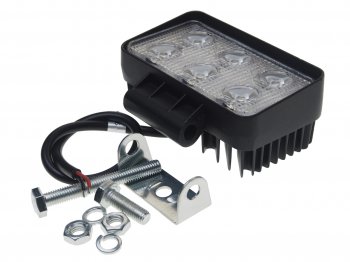 1 099 р. Фара рабочего света 110x60x45мм 18Вт (6 светодиодов) IP67 Allroad LUMEN LUMEN alr18w2lf  с доставкой в г. Керчь. Увеличить фотографию 1